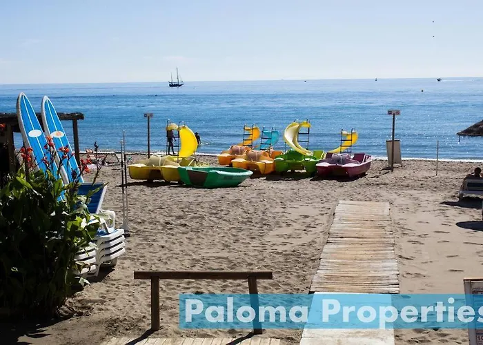 Aloha Playa Apartment With Sea Views In Front Of The Beach